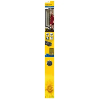 70094 Fliegengitter Balkontür, Insektenschutz Tür Premium, 100 x 215 cm, anthrazit