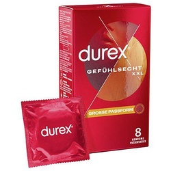 Durex Gefühlsecht Kondome Xxl 8 ST