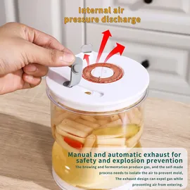 luqeeg Einmachglas 800 ml 3 St.