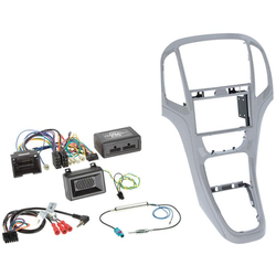  Astra Komplett Kit 2-DIN Platin Silber 