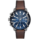 Diesel Griffed, Grau, (Chronograph, 42 mm