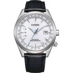 Citizen Funkuhren Quartz Eco-Drive Technologie" CB0270-10A" - weiß,blau - 43mm