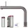 bietal® Quooker Front Gunmetal & PRO3 Heißwasser & Sprudelwasser CUBE
