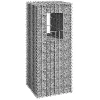 vidaXL Gabionensäule 40 x 40 x 100 cm