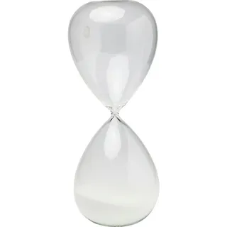Kare Sanduhr, Timer Weiß, 45cm
