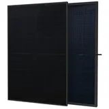 Kleines Kraftwerk Solarmodul, 1000 W, Monokristallin, (2-St., Solaranlage Komplettset mit Wechselrichter), 2x 500W