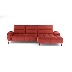 Ecksofa Montana Stoff Coral