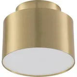 LINDBY LED-Strahler Nivoria, aus Aluminium Für Wohnzimmer - Gold