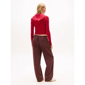 Tommy Hilfiger Strickjacke in Ruby Rhubarb M