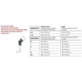 G-Form Pro-X3 Biking knieschoner black XL