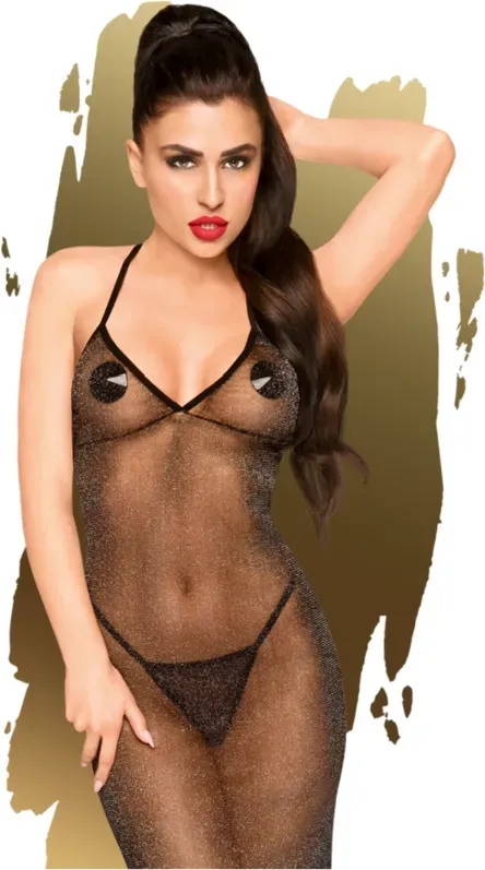 PENTHOUSE  Love on Fire Kleid lang - L/XL