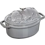 Staub Schwein Bräter 17 cm grafitgrau