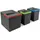 Emuca Recycle 1x12 l 2x6 l Anthrazitgrau