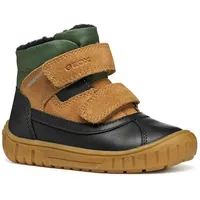 GEOX BABY B OMAR BOY WPF ANKLE BOOTS BLACK/DK