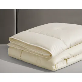 fan Naturhaarbettdecke FAN "Wolle Anti Milbe", weiß, B:135cm L:200cm, Bezug: 100% Baumwolle. Füllung: 97% Wolle, 3% sonstige Fasern, Bettdecken, reizfreier Schlafkomfort durch Milben-Ausrüstung