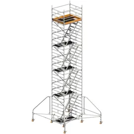 Layher Uni Treppen Arbeitshöhe bis 10,50 m