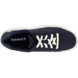 Timberland Low LACE UP Sneaker, Laurel Court Navy Canvas, 7,5