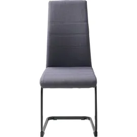 Hti-Living Schwingstuhl SallyC Polyester grau 4er Set