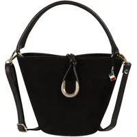 FLORENCE Henkeltasche Leder Schwarz