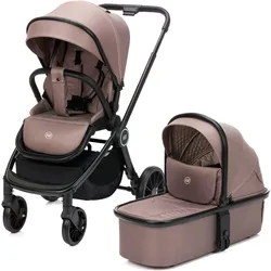 Kombi-Kinderwagen FILLIKID "Kinderwagenset Cougar", Baby, grau (taupe), Aluminium, Kinderwagen