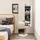 Costway Schmuckschrank mit Spiegel Spiegelschrank mit LED,