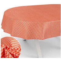 ANRO Tischdecke aus Stoff Textil abwaschbar Tischwäsche Tischtuch Baumwolle