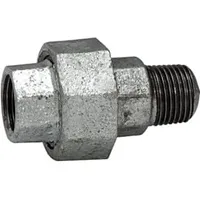 Riegler Verschraubung 331, IG/AG, Rp/R 1 1/4, schw. Temperguss