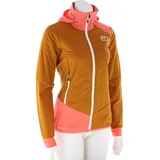 Ortovox Swisswool Col Becchei Hybrid Damen Tourenjacke-Orange-XS