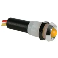 Perel 139566 LED-Signalleuchte, 5V, ABS Chrom Gehäuse,