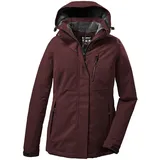 KILLTEC Damen Funktionsjacke KOW 140 WMN JCKT, dunkelweinrot, 42
