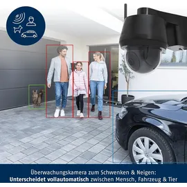 ABUS SmartLook PPIC52520B WLAN IP Überwachungskamera 1920 x 1080 Pixel