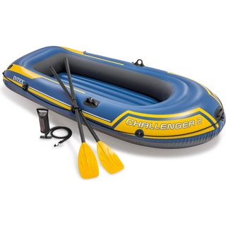 Intex Schlauchboot Challenger 2 Set mit Paddel - Pumpe - 68367NP