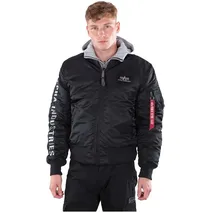 Alpha Industries MA-1 D-Tec SE Jacke Black/Grey S
