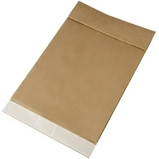 TransPak Polsterversandtasche Maße 250x50x353+50mm Kraftpapier braun, Sk Transpak,