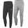 Nike Sportswear Club French Terry Jogginghose dark grey heather/matte silver XS