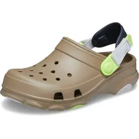 Crocs Unisex Kinder Klassische Clogs für Jedes Gelände Holzschuh, Khaki Multi, 21 EU