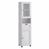 VASAGLE Badezimmerschrank, Badschrank, Hochschrank