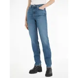 Tommy Hilfiger Straight-Jeans, in blauer Waschung, Gr. 31 - Länge 32, mid blue1, , 76547629-31 Länge 32