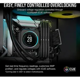 Corsair Vengeance 16GB (2x8GB) 5200MHz CL40 Intel XMP 3.0 Desktop-Arbeitsspeicher - Schwarz (CMK16GX5M2B5200C40)