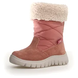 Winterstiefel NATURINO "PLUVY ZIP WP.", Kinder, Gr. 36, rosa, Veloursleder, Nylon, casual, Schuhe, Wasserdichte Schuhe, Schneestiefel mit wasserabweisender Funktion