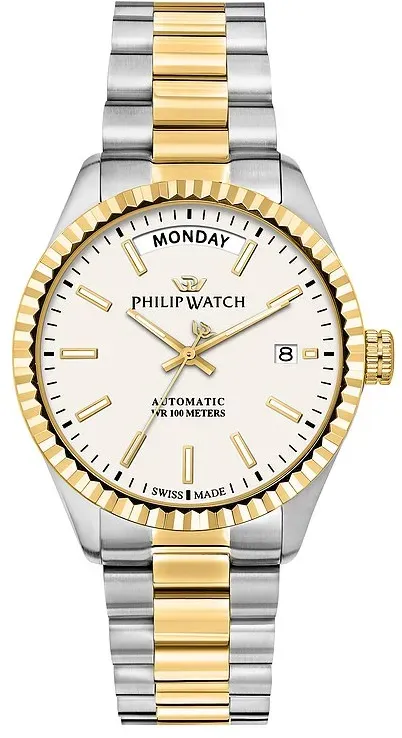 Philip Watch Herrenuhr Caribe Urban R8223597107 - bicolor
