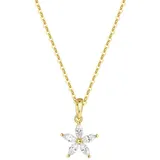 Hey Happiness Kette mit Anhänger Gänseblümchen Gold