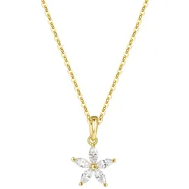 Hey Happiness Kette mit Anhänger Gänseblümchen Gold