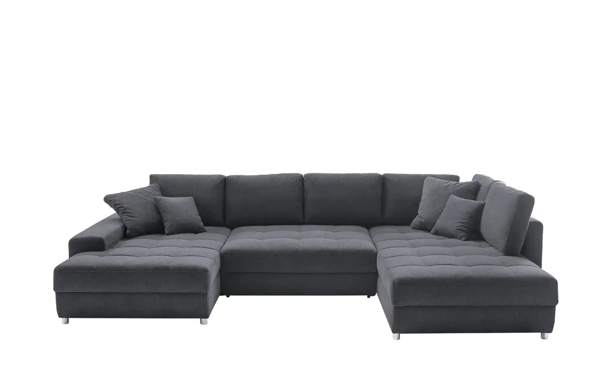 bobb Wohnlandschaft  Arissa de Luxe ¦ grau ¦ Maße (cm): B: 353 H: 84 T: 215.0