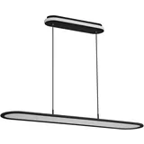 osram homelighting Panel Ellipse 1-flg. 100 cm schwarz Aluminium