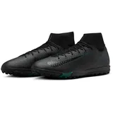 Nike Mercurial Superfly 10 Academy Tf Oxford-Schuh, Black Black Deep Jungle, 39