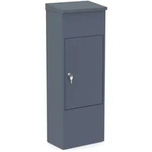 seavas Paketbox 3 Anthrazit– Briefkastenbox, XXL-Briefkasten, Parcelbox