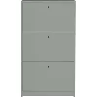 Mäusbacher Schuhkipper 60 x 104 x 16 cm grün matt / pinienfarben