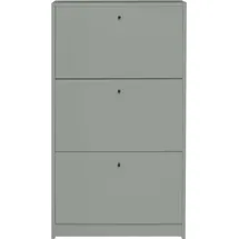 Mäusbacher Schuhkipper 60 x 104 x 16 cm grün matt / pinienfarben