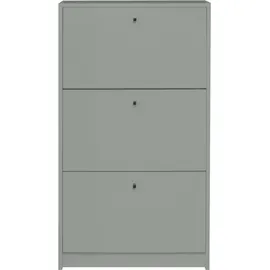 Mäusbacher Schuhkipper 60 x 104 x 16 cm grün matt / pinienfarben